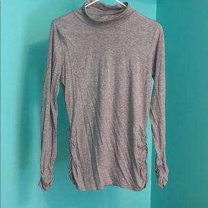 Gray Turtleneck
